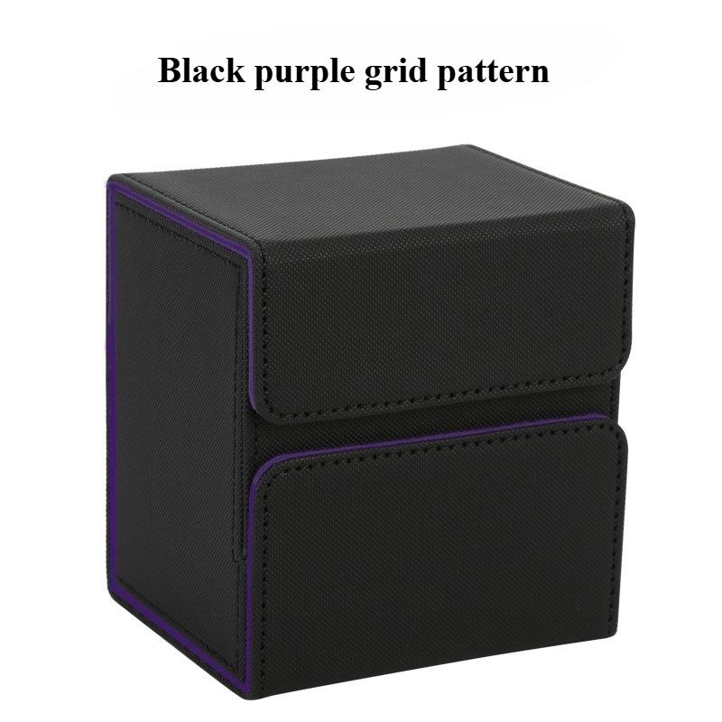 100+ Trading Card Deck Case Leather Magnetic Closure Card Storage Box Magic Card Protectors Fit for YuGiOh MTG Sport Cards