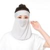 Veil Ice Silk Men Fishing Face Mask Womne Neckline Mask Face Gini Mask Summer Sunscreen Mask