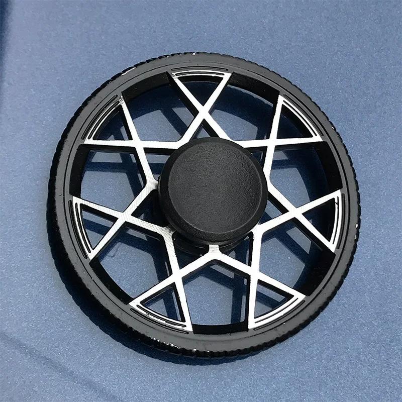 Metal Rainbow Fidget Spinner Colorful EDC Hand Spinner Anti-Anxiety Toy for Children Adult Relieves Stress Finger Spinner Gifts