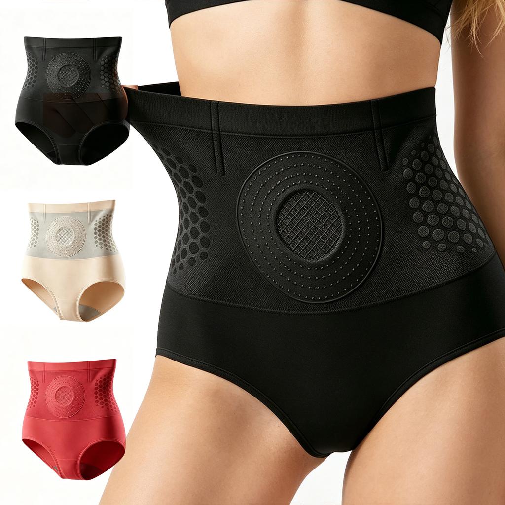 High Waist Shaping Yoga Shorts with Silicone Microneedle Technology Seamless Breathable Supportive Design for Daily Wear and Exercise