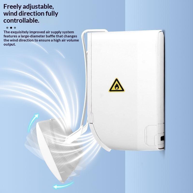 Wall-Mounted Air Outlet Baffle Anti-Direct Blowing Wind Deflector Hanging Conditioning Guide Cover Universal Windproof