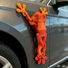 11cm 1D Printing Tree Frog Fridge Magnet Joint Movable Frog Ornament Kitchen Home Decoration Cute Animal Art Toy Gift for Friend