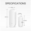 Tuya Smart WiFi Door Sensor Smart Home Open Close Detector Smartlife App Control Notification Compatible with Alexa Google Home