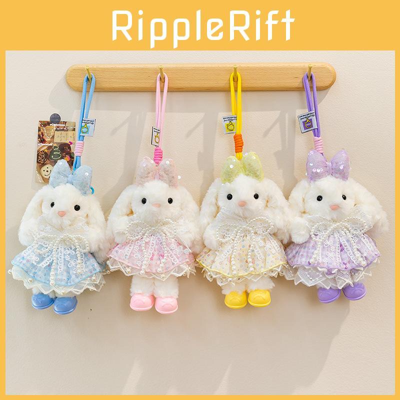 Soft Rabbit Keyring With Long Ears For Kids And Gift Giving