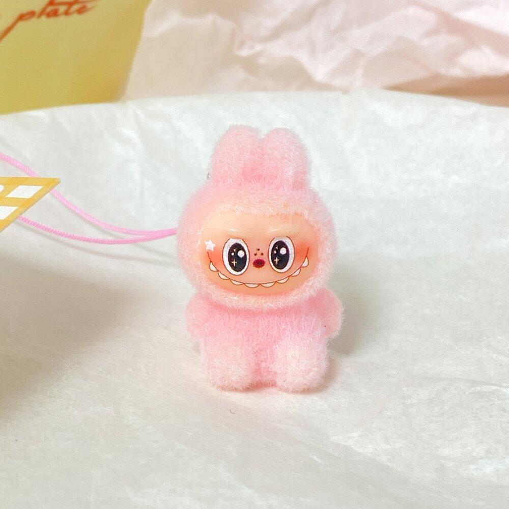 

Cute and Cute Vinyl Second Generation Ragdoll Pendant Plush Toy Doll Book Bag Pendant Keychain Doll Doll розовый