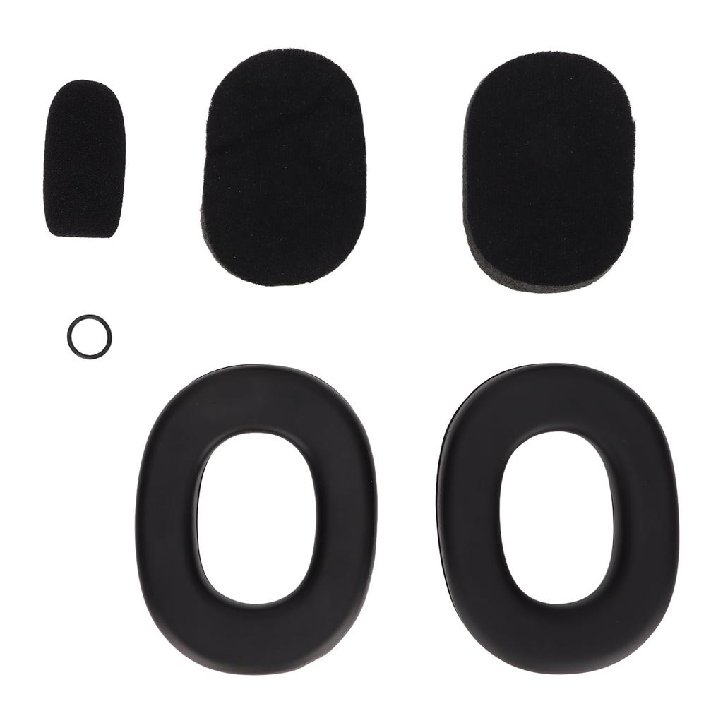 Aviation Headphones Ear Pads Noise Reduction Protective Silicone Ear Cushions Pilot Headphones Accessory