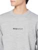 Long Long Sleeve Descente Waffle Crew Neck Hard Stretch MVSP GYM L [Move Sports] T-shirt T-Shirt S.F.TECH (DMMWJC22)