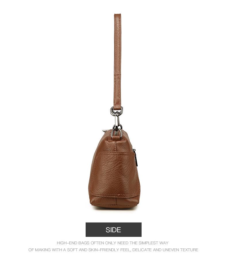 European & American Fashion Single Shoulder Crossbody Bag – Women's Leather Small Mummy Bag