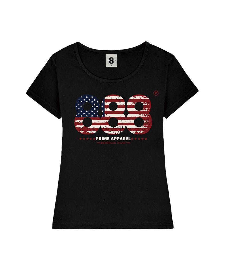 PRIMATE Apparel Women'S U-Neck Slim Fit Short Sleeve T-Shirt 6 Colors