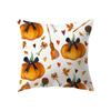 Halloween Theme Horror Pumpkin Print Pattern Cushion Cover Home Living Room Sofa Decoration Square Pillow