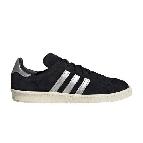 

Adidas Кроссовки Campus Black Metallic Silver GX7330 Мужские EU 36 белый/чёрный