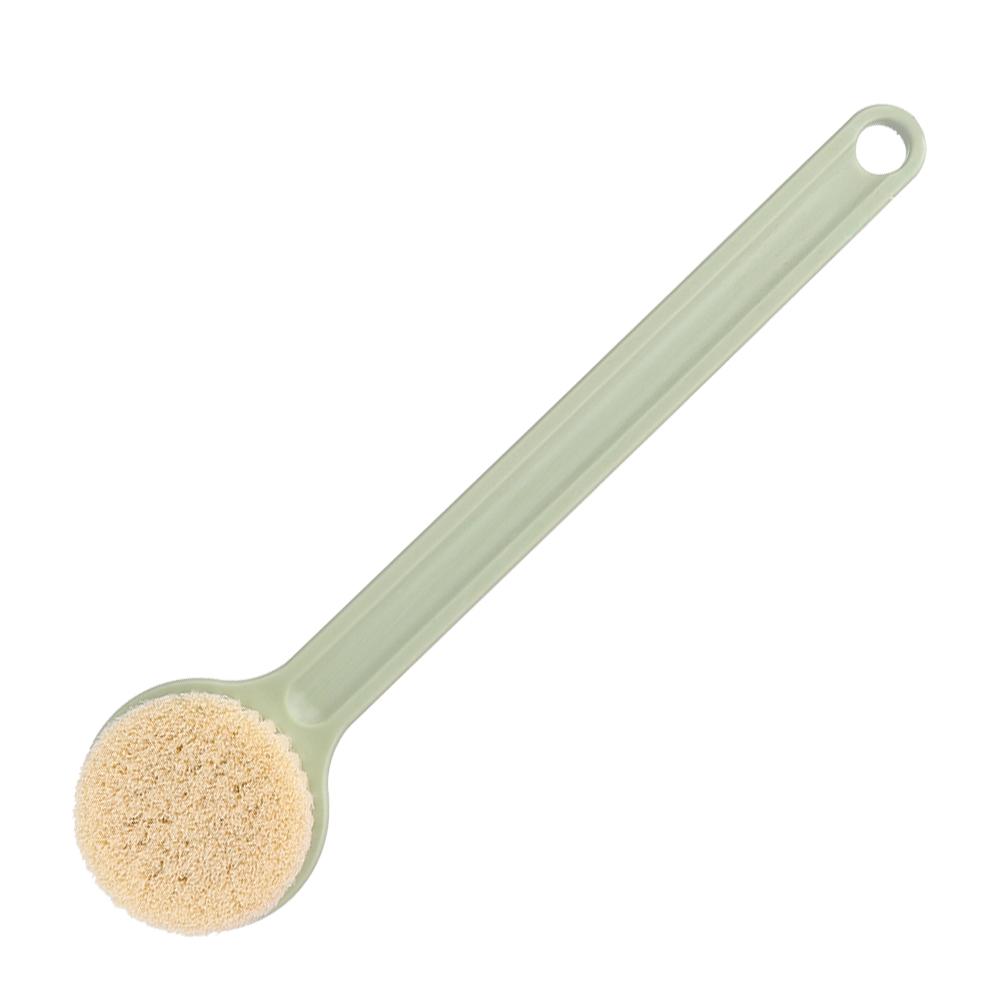 Handle Soft Hair Bath Brush Skin   Clning Exfoliating Body Scrubber Shower Brush