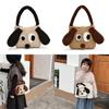 Toddler Knit Kids Bag Handbag With Cartoon Dog Design And Lightweight Style