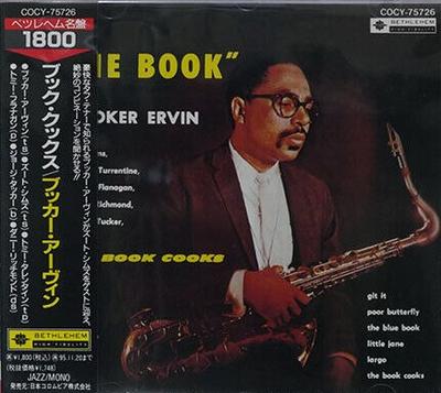 CD BOOKER ERVIN? GEORGE TUCKER? TOMMY  - The Book Cooks COCY75726 Bethlehem Recor 1993 Japan ObiJazz Used