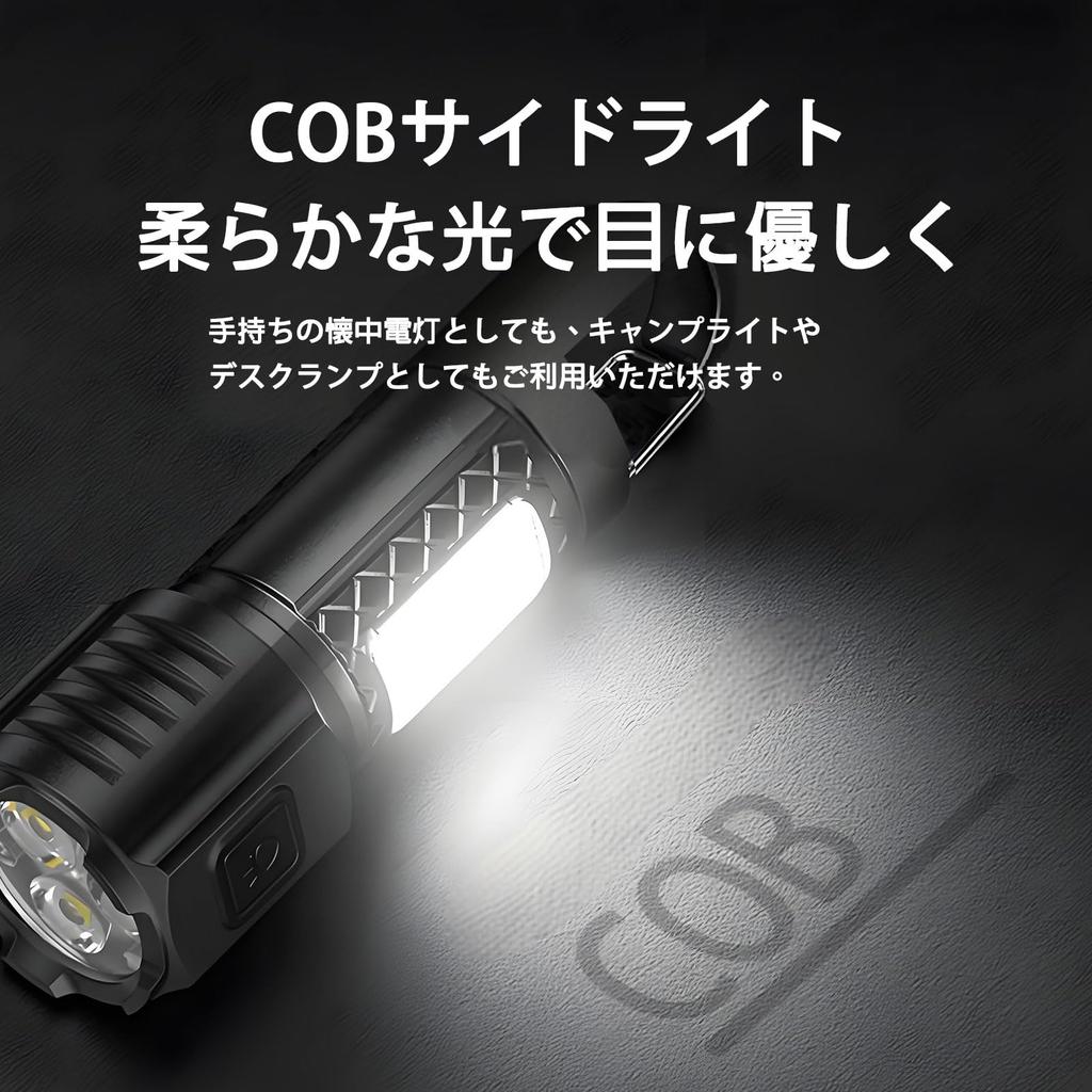 RACAYZEE Rechargeable LED Flashlight Latest Enhanced with Mini 3 Modes of Handy Ideal for Disaster Outdoor Night and Power Outages (2025 Edition)