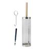 2/3Pcs Set Cylinder Rolling Grilling Basket Stainless Steel Barbecue Rack Useful BBQ Basket  Camping
