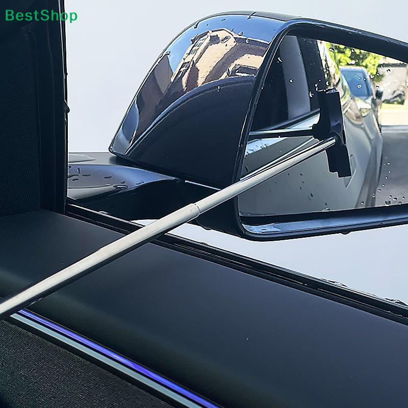 Extendable Car Window Squeegee Adjustable Handle Glass Cleaning Tool