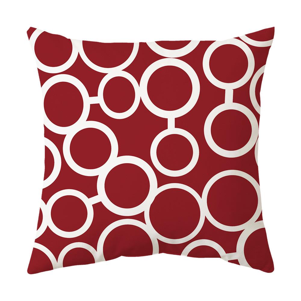 Nordic Simple Pillow Case Home Supplies Sofa Cover Cushion Pillow Geometric Pattern Pillow Case Premium Durable
