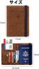 fukukome Passport Passport Travel Passport Card Storage Domestic and International Travel Overseas Business Overseas Travel Case, Anti-Skimming,