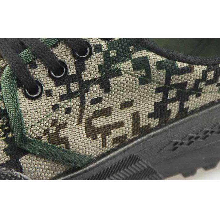 Rutschfeste, verschleißfeste Schuhe für Herren und Damen, niedrige Oberseite, Camouflage, Trainings- und Arbeitsschuhe, lässige Übungsschuhe mit flachen Schuhen