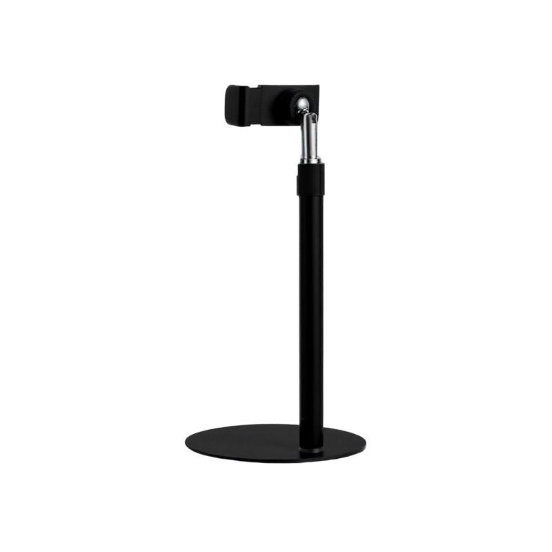 Multiple Angle Phone Holder 180° Adjustable Arm 360 Rotates Ball Head Not Slip Base Secure Grip Suitable for Phone Tablets