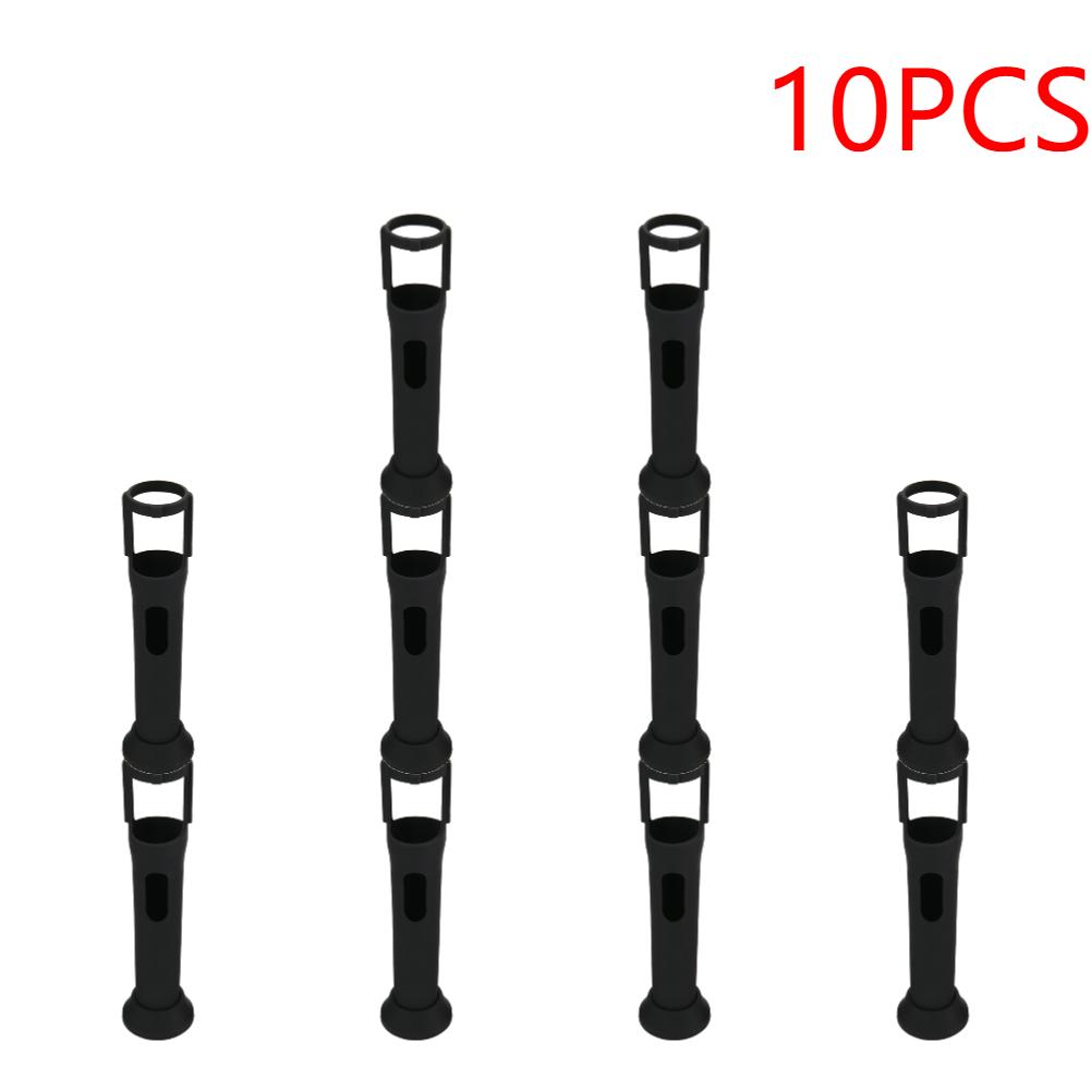 1-10pcs Silicone Protective Case for JBL PartyBox Wireless Microphone Case Anti-Rolling Mic Sleeves Microphone Stand Non-slip Co