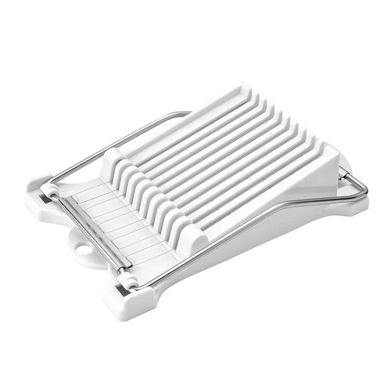 Stainless Steel Lunch Meat Slicer Fruit Cutter Egg Slicer Sectioner Cutter Mold Ham Cheese Slicer Manual Vegetable Cutter Tool