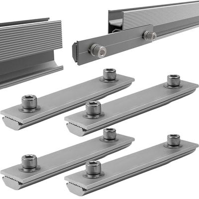 Aluminium Alloy Solar Module Connection Block Mounting Connection Pv Bracket