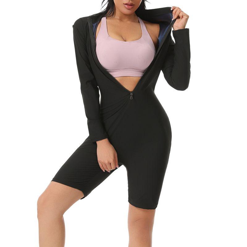 Women's Sauna Suits Fitness Sliming Shaper Bodysuit