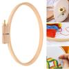 Wide Wooden Frame Embroidery Hoop Universal Clamp Wood Embroidery Hoop  Desktop Craft