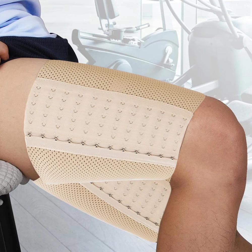 1Pair Thigh Trainer For Men And Women Shapewear Leg Control Slimming Body Shaper Thigh Cincher Band, Thigh Compression Sleeves