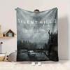 1Pc Silent Hill Mystery Blanket Soft And Comfortable Casual Warm Camping Travel Christmas Halloween Xmas Gift M928743