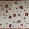 Used Pashmina Christmas Snowflake Shawl Scarf