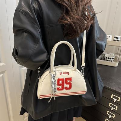 New Fashion Underarm Bag Women's Tide Glossy Dumpling Bag Autumn Simple Casual One Shoulder Crossbody Women's Bag