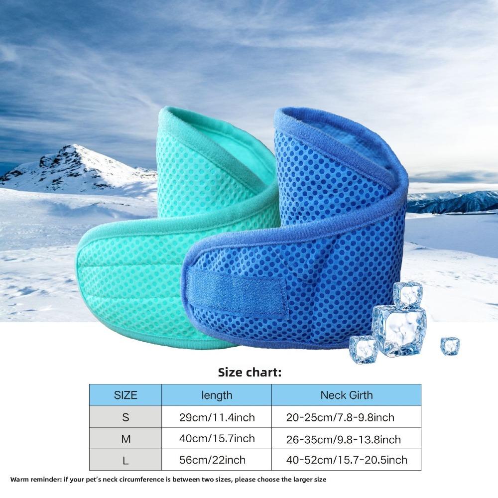 Cool Scarf Cooling Scarf Cool Ice Sensation Adjustable In Summer Cooling Headscarf Avoid Heat Stroke