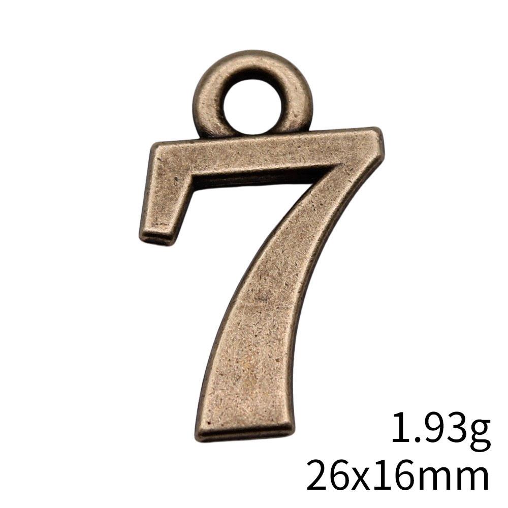 

Эстетические подвески-шармы для Дня благодарения, шармы-бирки с номерами, кулон для аудитории, женский кулон A10-10pcs-26x16mm