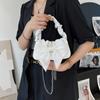 Popular Small Bag Women's New Fashion Personalized Chain Crossbody Cute Bow Shoulder Armpit Bag