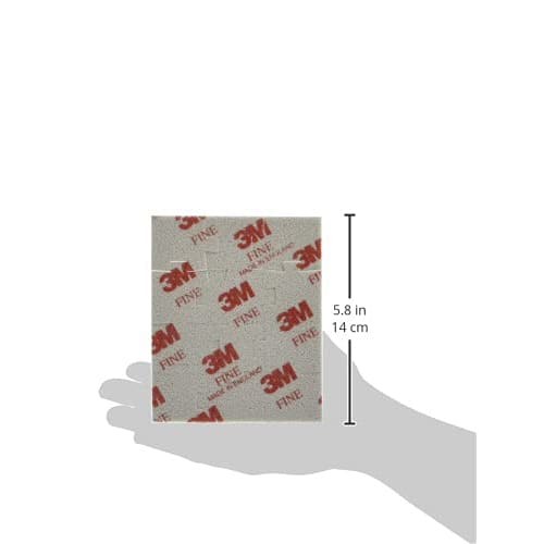 3M Jigsaw Puzzle Type Sponge Abrasive 5082JIG 114X140mm #240-320 Equivalent Single Item