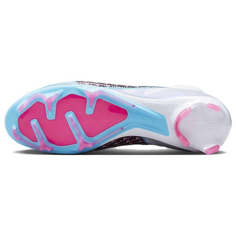 Nike Zoom Mercurial Superfly 9 Pro FG Blast Pack Men Sneakers White Pink-Blast Indigo-Haze DJ5598-146