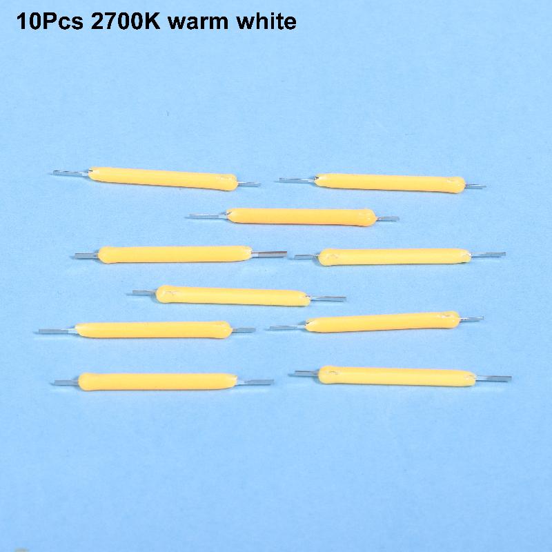 

Ceramic Hard LED Filament DC3V 120mA 26mm DIY Edison Bulb Diode Accessories Lamp Beads Christmas Decoration Lighting A2