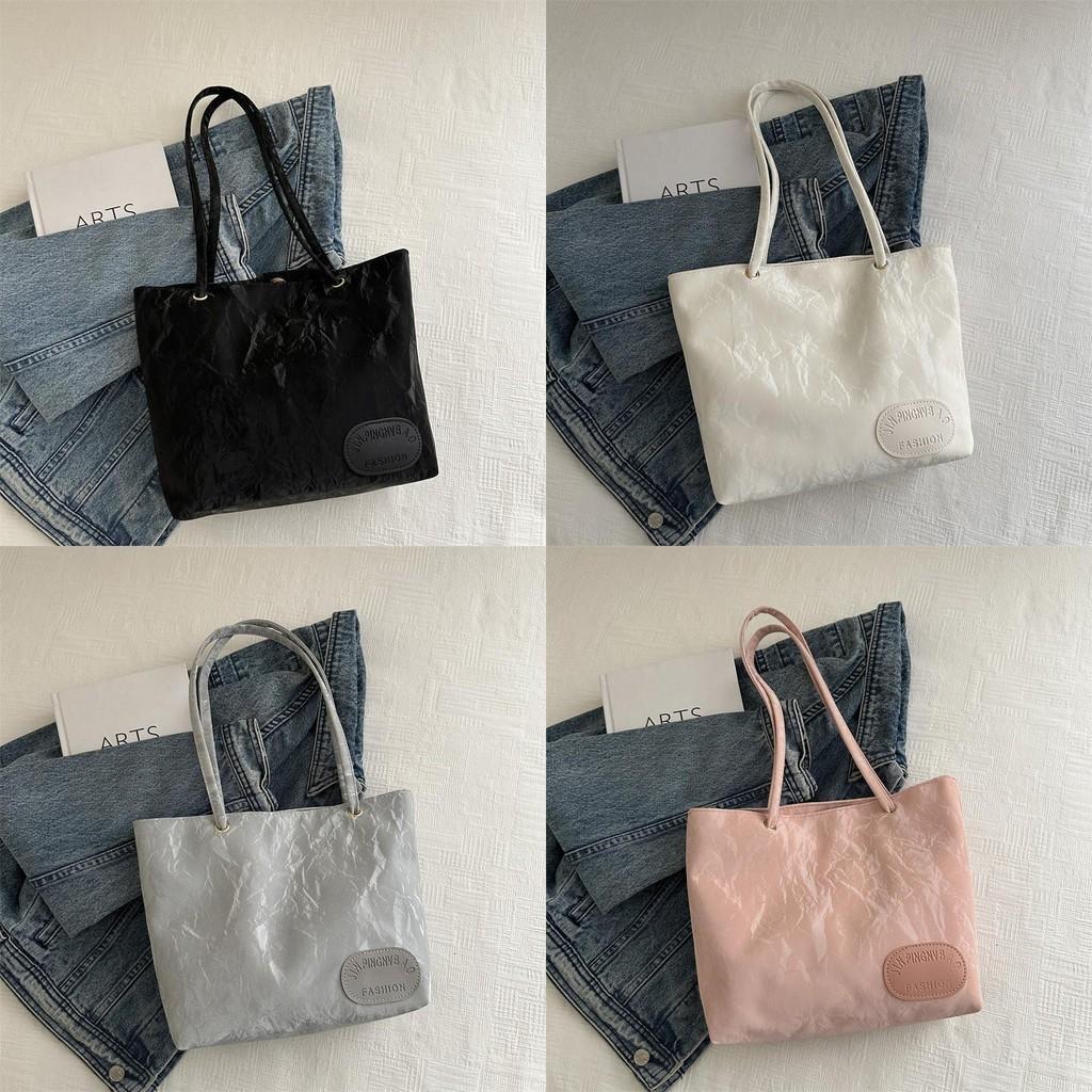 Elegant Large Capacity Women's Tote Bag 2024 Summer New Trendy Street Style