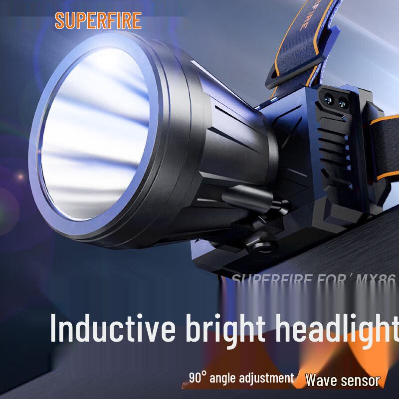 SupFire MX86 Rechargeable Waterproof Headlamp