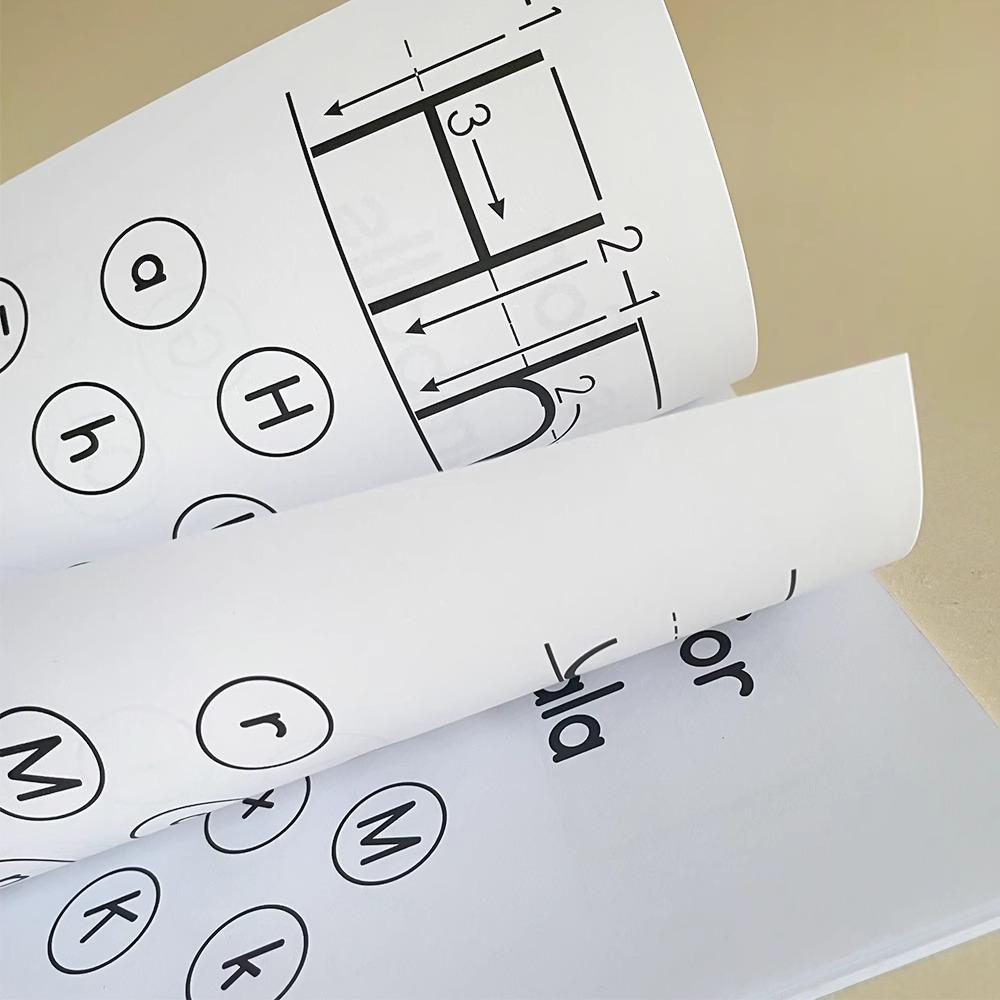 Alphabet Dab Workbook Find and Coloring Letters Exercise Book Kindergarten Teaching Aids English Beginner Test Book A4 Size