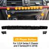 Car Dashboard CAir Conditioner AC Control Button CD Player Key Cap Repair Kit For BMW 1 2 3 4 F Series F20 F21 F22 F23 F30 F32