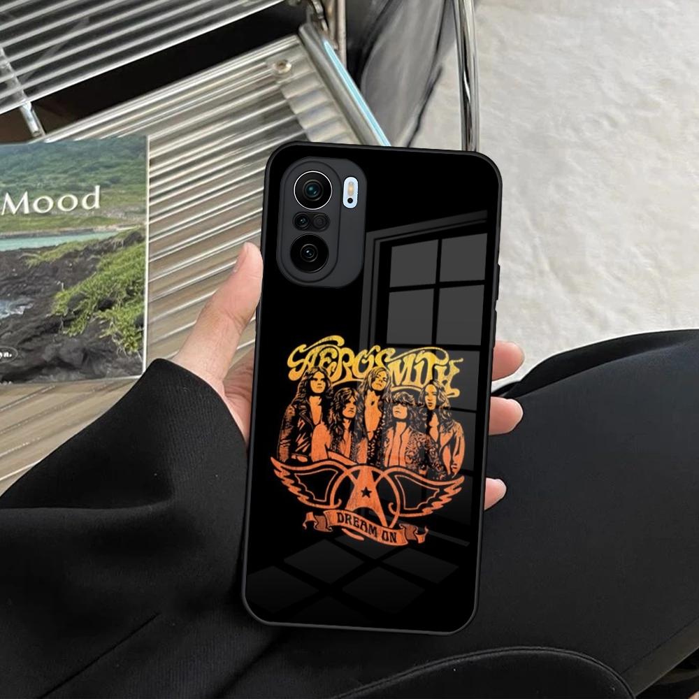 Aerosmith Rock Cool Phone Case for Xiaomi Redmi Note 14 13 12 11 Ultra Pro Lite 5G toughened glass Cover