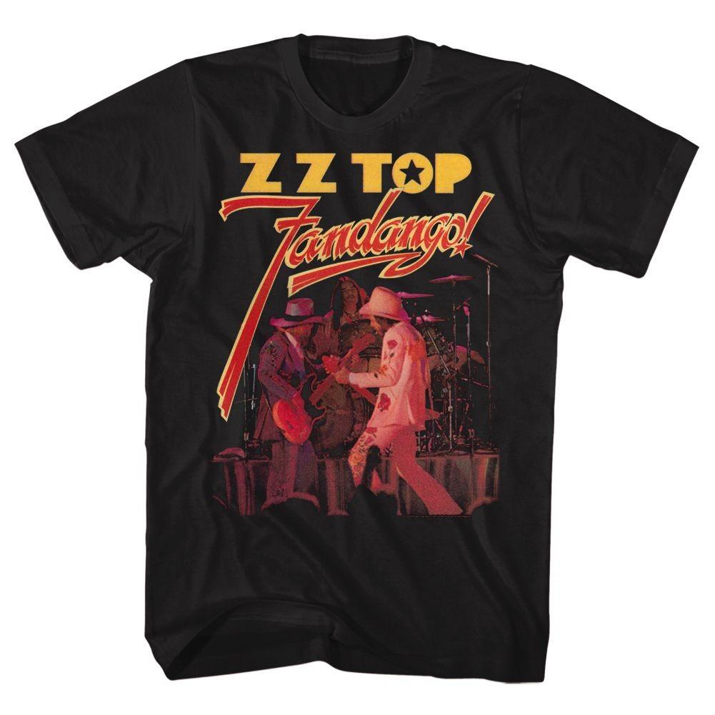 ZZ Top Fandango Музыкальная футболка Топы Футболки Мужская Женская Унисекс S