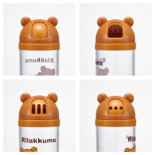 Skater Die-Cut Sprinkle Seasoning Case, 220ml, Rotating, Rilakkuma Design, TW92D