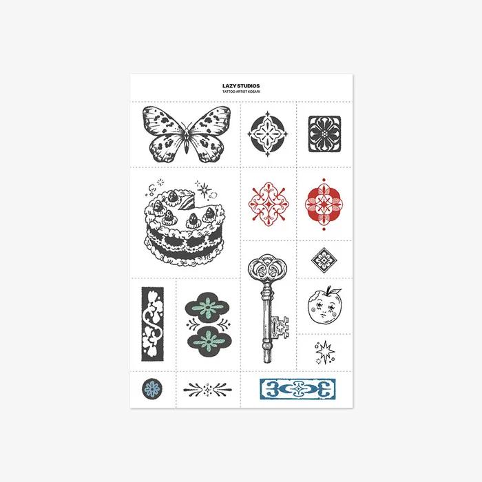 

Тату-мастер Госари 01 Временная наклейка-тату