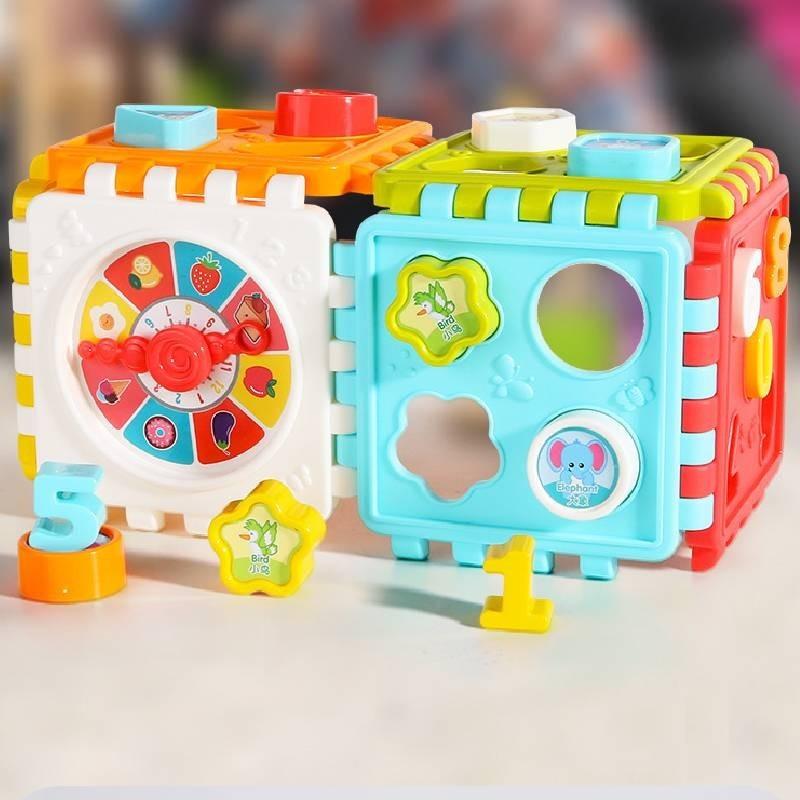 Colorful Baby Early Learning Magic Cube Educational Toy For 0-3 Year Olds