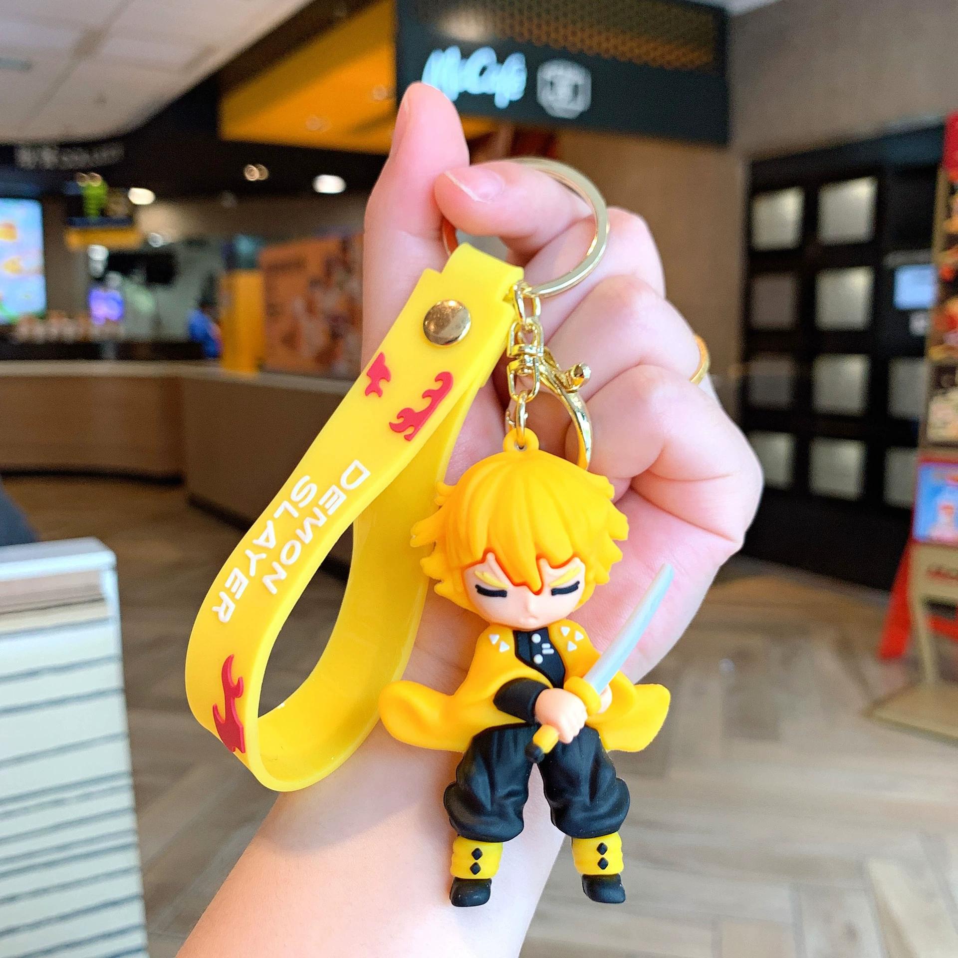 

Брелок-подвеска Аниме Клинок, рассекающий демонов Kimetsu No Yaiba Камадо Тандзиро Двусторонний HD Подвеска для сумки Подарок для фанатов Реквизит для косплея Ювелирный подарок M